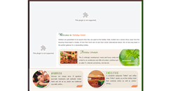 Desktop Screenshot of holidayhotel.in